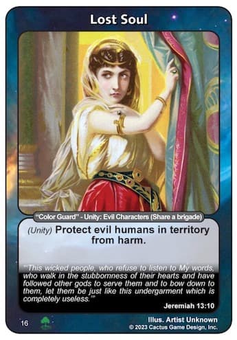 Lost Soul "Color Guard" [Jeremiah 13:10 - RR]