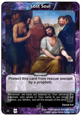 Lost Soul "Stubborn" [Daniel 9:6]