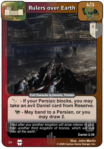 Rulers over Earth