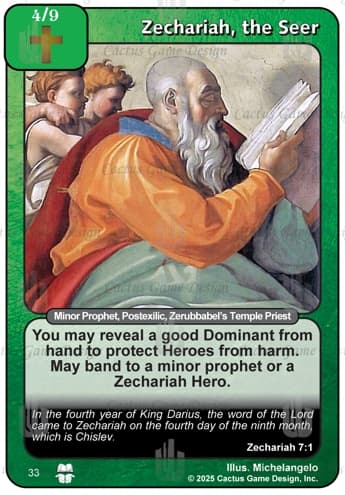 Zechariah, the Seer