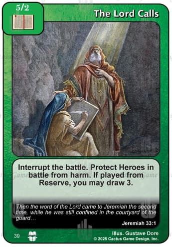 The Lord Calls