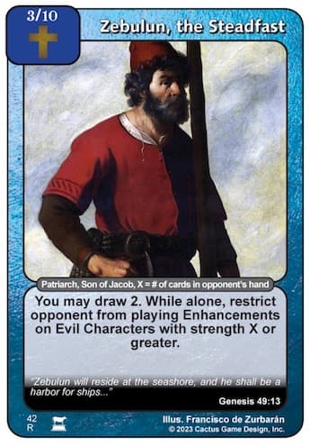 Zebulun, the Steadfast