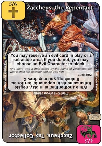 Zaccheus, the Repentant / Zaccheus, Tax Collector (GoC)