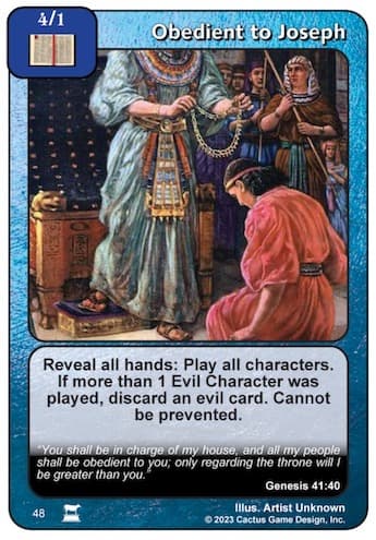 Obedient to Joseph