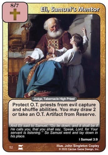 Eli, Samuel's Mentor