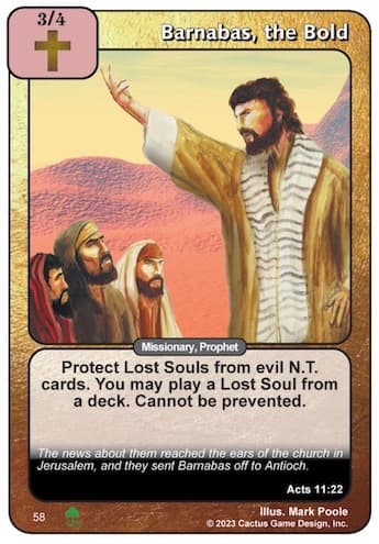 Barnabas, the Bold (Roots)