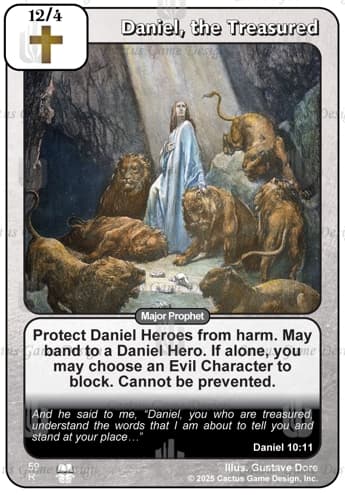 Daniel, the Treasured
