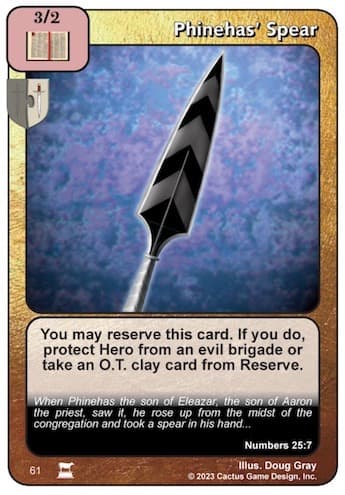 Phinehas' Spear [IR]