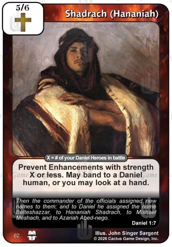 Shadrach (Hananiah) [T2C AB]