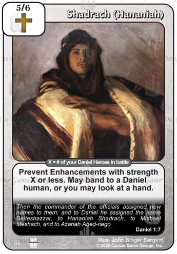 Shadrach (Hananiah) [T2C]
