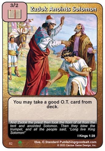 Zadok Anoints Solomon (Roots)