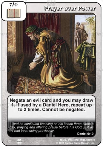 Prayer over Power