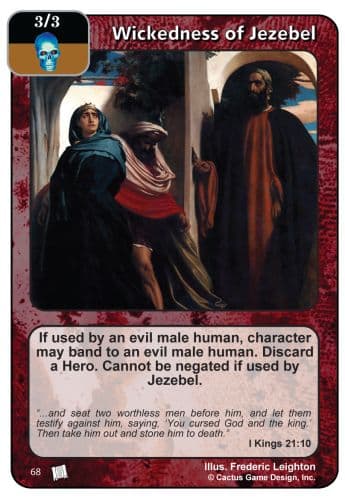 Wickedness of Jezebel