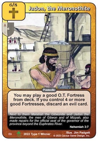 Jadon, the Meronothite (Roots)