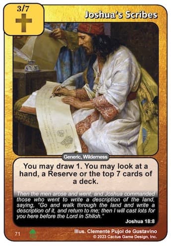 Joshua’s Scribes (Roots)