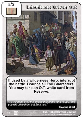 Inhabitants Driven Out