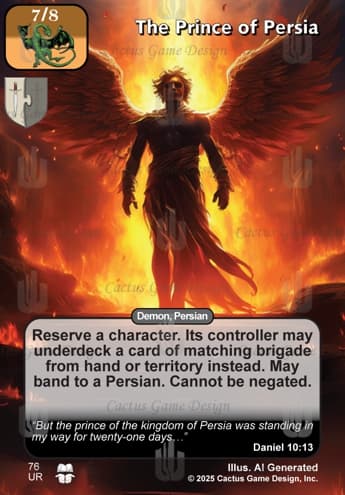 The Prince of Persia [T2C]