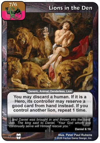 Lions in the Den [T2C AB]
