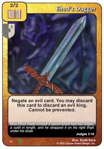 Ehud's Dagger (Roots)