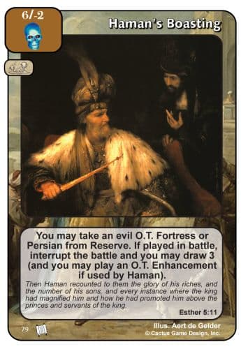 Haman's Boasting