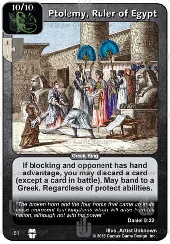 Ptolemy, Ruler of Egypt