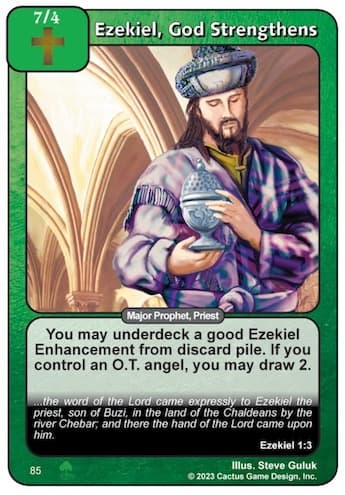Ezekiel, God Strengthens (Roots)