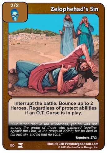 Zelophehad's Sin [IR]