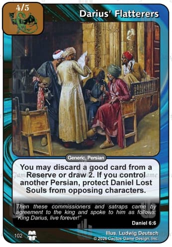 Darius' Flatterers [T2C AB]