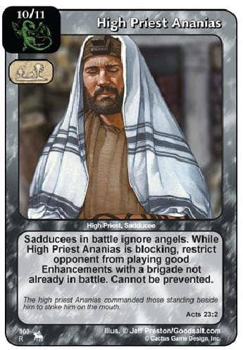High Priest Ananias (RoJ)