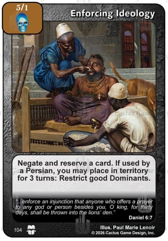Enforcing Ideology [T2C AB]