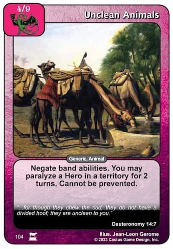 Unclean Animals [Camels]