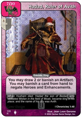 Hadad, Ruler of Avith