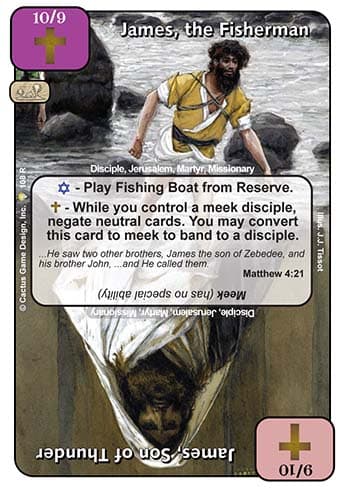 James, the Fisherman / James, Son of Thunder (GoC)