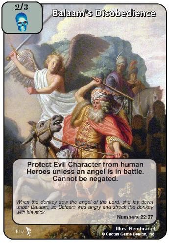 Balaam's Disobedience (FoM)