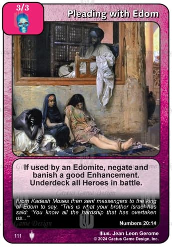 Pleading with Edom