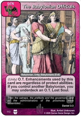 The Babylonian Officials