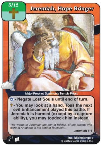 Jeremiah, Hope Bringer