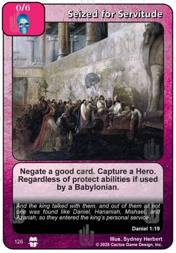 Seized for Servitude