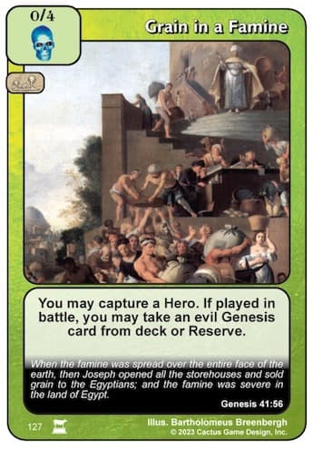 Grain in a Famine