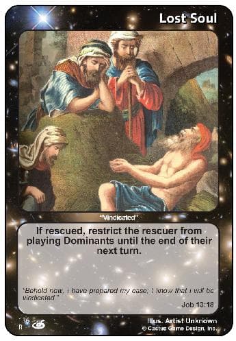 Lost Soul "Vindicated" [Job 13:18]