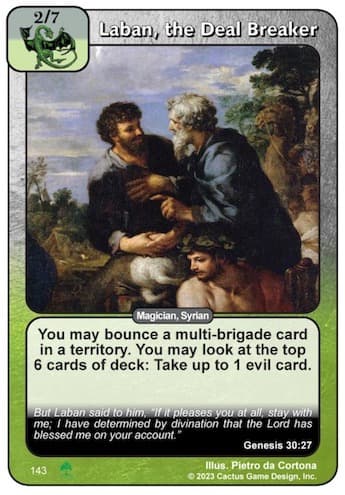 Laban, the Deal Breaker (Roots)