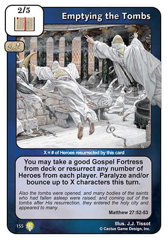 Emptying the Tombs (GoC)