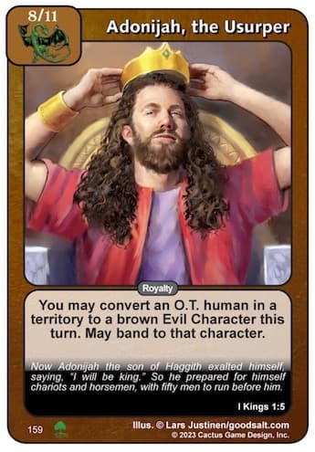 Adonijah, the Usurper (Roots)