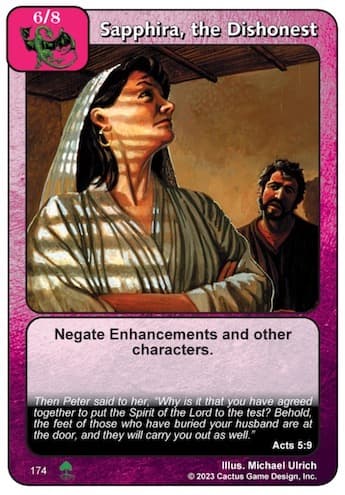 Sapphira, the Dishonest (Roots)