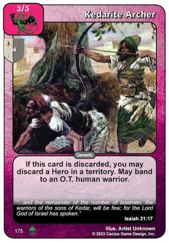 Kedarite Archer (Roots)