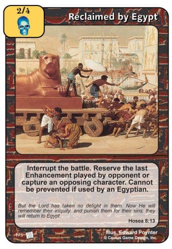 Reclaimed by Egypt