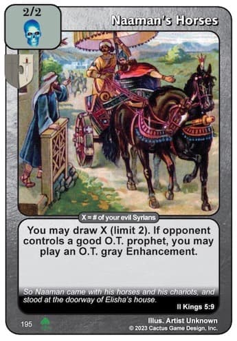 Naaman’s Horses (Roots)