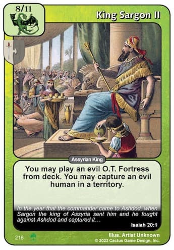 King Sargon II (Roots)