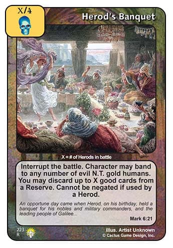 Herod’s Banquet (GoC)