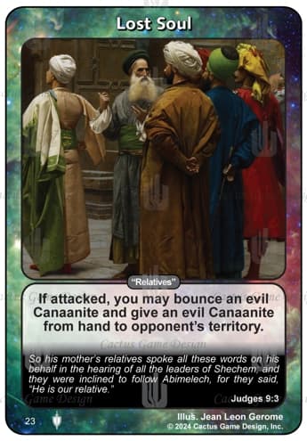 Lost Soul "Relatives" [Judges 9:3]